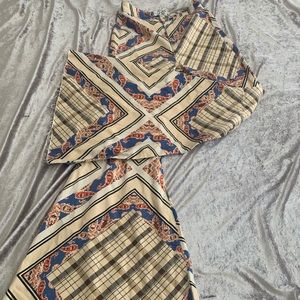 Free people printed flares new without tags